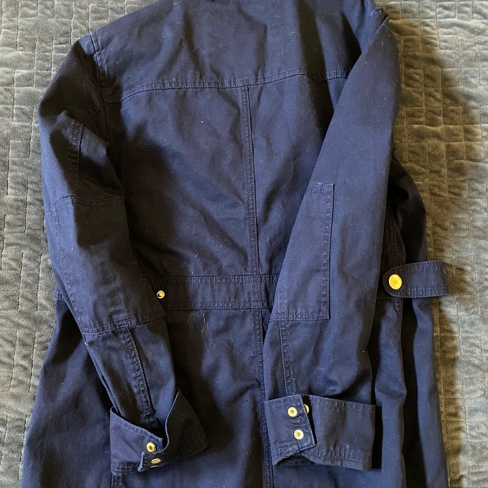 Navy Utility Jacket - Picture 2 of 5